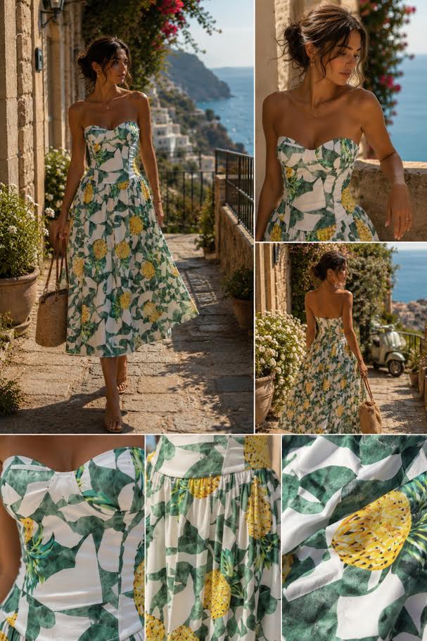 Capri Bloom Dress