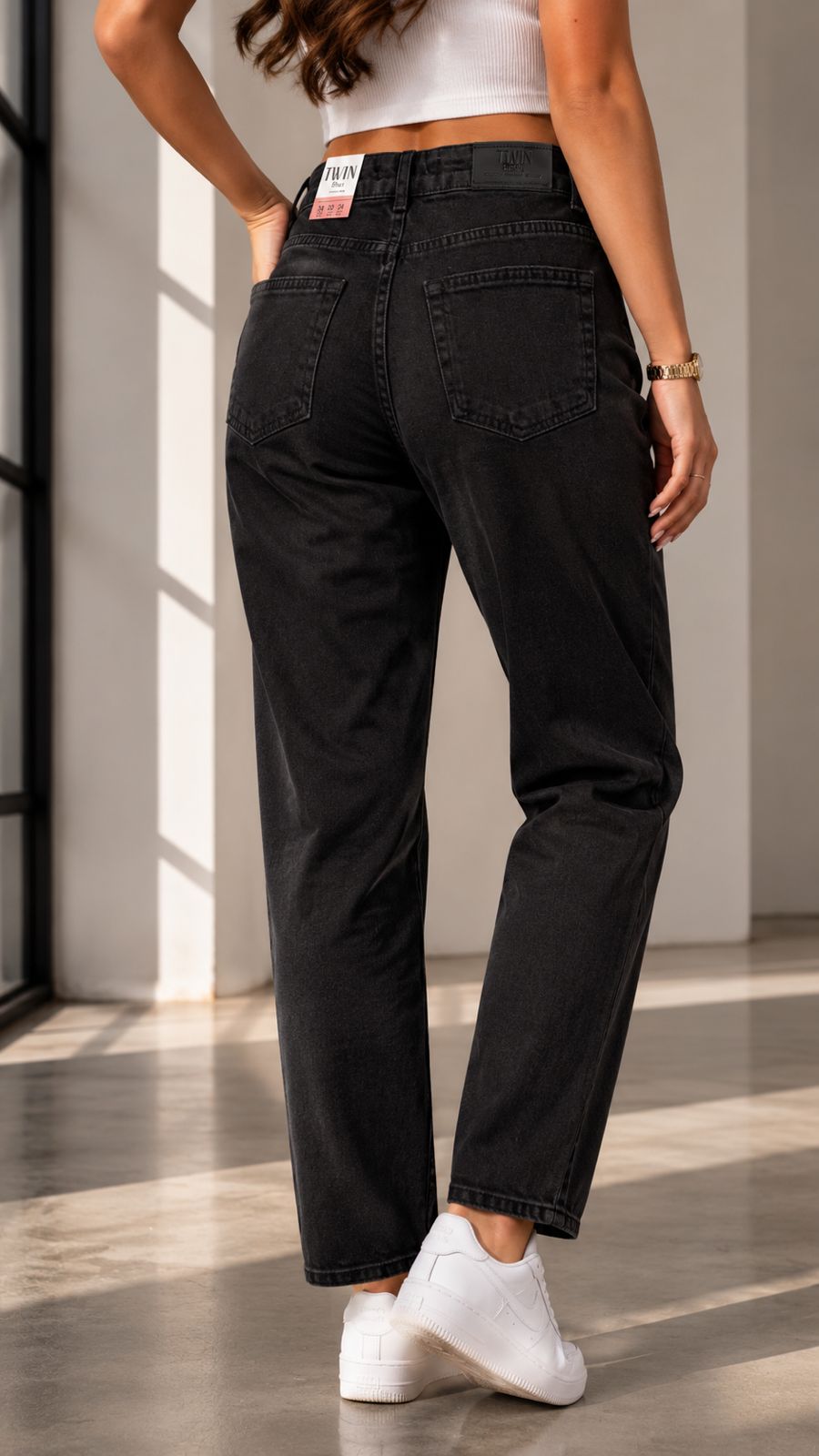 Simple Black Denim